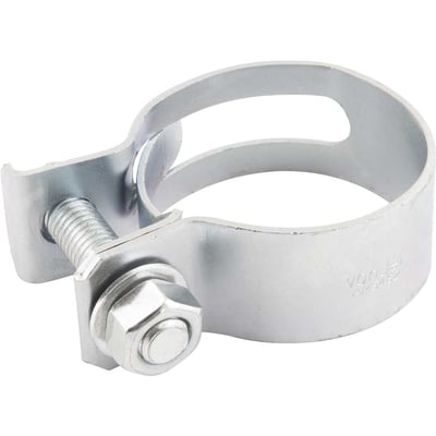Abraçadeira para mangote, aço carbono, largura 32 mm, AM 105 mm - 117 mm, com 2 peças