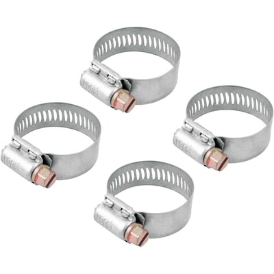 Abraçadeira rosca sem fim, 32 mm a 44 mm, com 4 peças, AL 3244