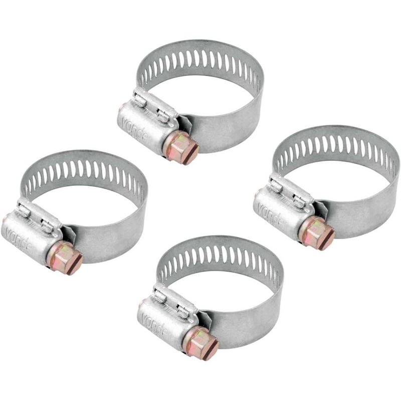Abraçadeira rosca sem fim, 32 mm a 44 mm, com 4 peças, AL 3244