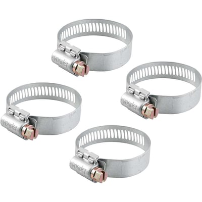 Abraçadeira rosca sem fim, 38 mm a 51 mm, com 4 peças, AL 3851