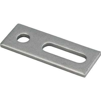 Suporte reto para haste M10 para painéis solares