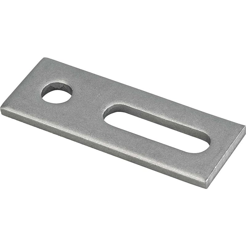 Suporte reto para haste M10 para painéis solares