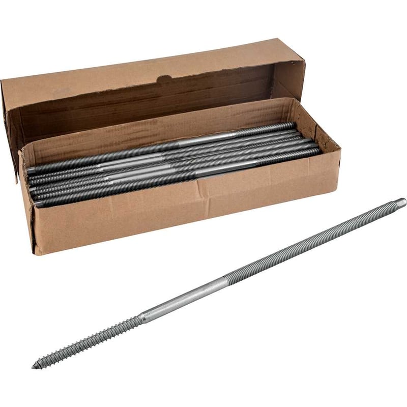 Haste M12 x 400 mm para painel solar, para madeira