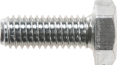 Parafuso sextavado zincado 6 mm x 16 mm, MA, rosca total