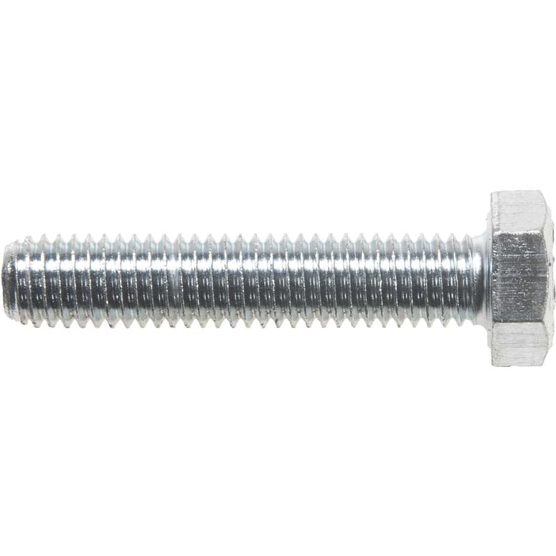 Parafuso sextavado zincado 8 mm x 40 mm, MA, rosca total