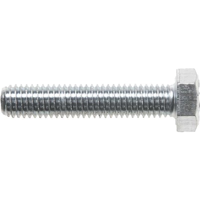 Parafuso sextavado zincado 8 mm x 60 mm, MA, rosca total