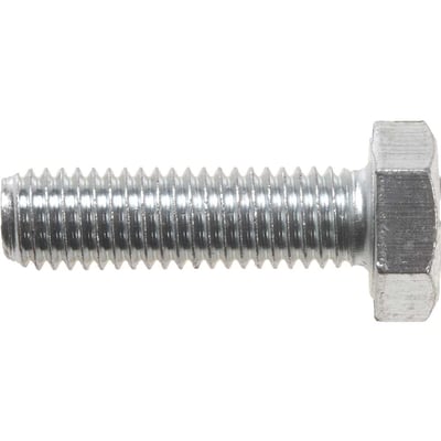Parafuso sextavado zincado 10 mm x 35 mm, MA, rosca total