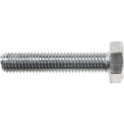 Parafuso sextavado zincado 10 mm x 50 mm, MA, rosca total