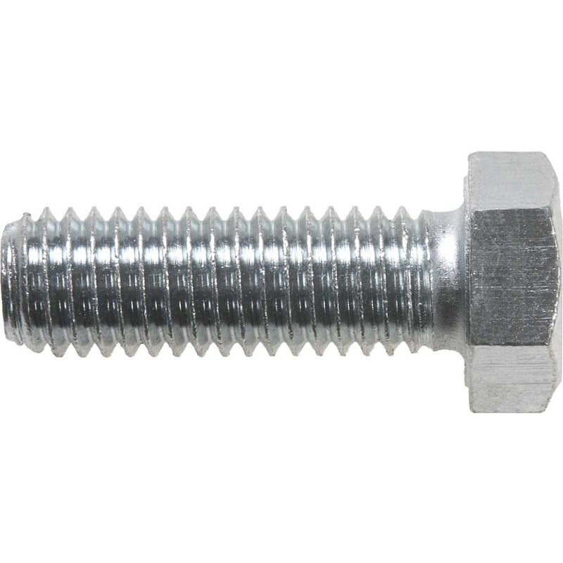 Parafuso sextavado zincado 1/2" x 1.1/2", UNC, rosca total