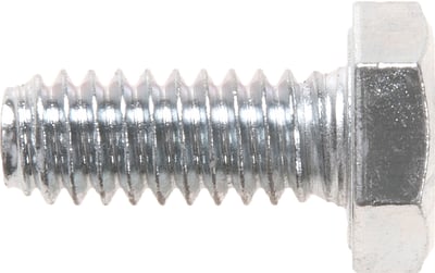 Parafuso sextavado zincado 1/4" x 5/8", UNC, rosca total