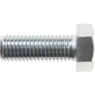Parafuso sextavado zincado 3/4" x 2", UNC, rosca total