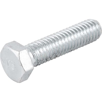 Parafuso sextavado zincado 3/8" x 1.1/2", UNC, rosca total