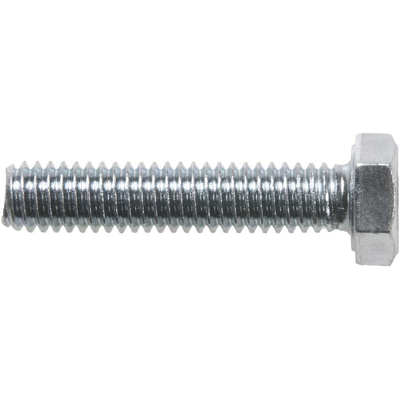 Parafuso sextavado zincado 5/16" x 1.1/2", UNC, rosca total