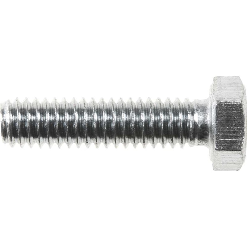 Parafuso sextavado zincado 5/16" x 1.1/4", UNC, rosca total