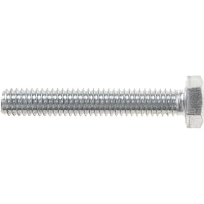 Parafuso sextavado zincado 5/16" x 2", UNC, rosca total