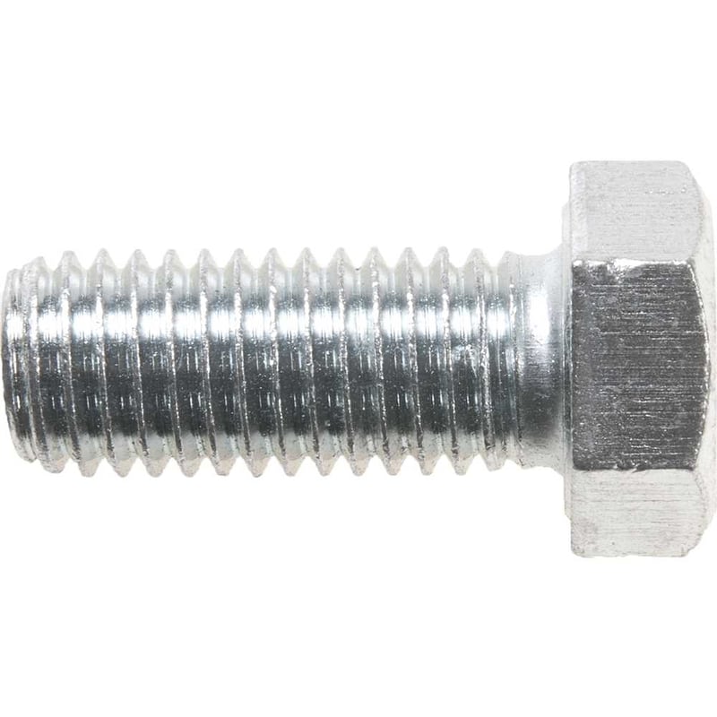 Parafuso sextavado zincado 5/8" x 1.1/2", UNC, rosca total