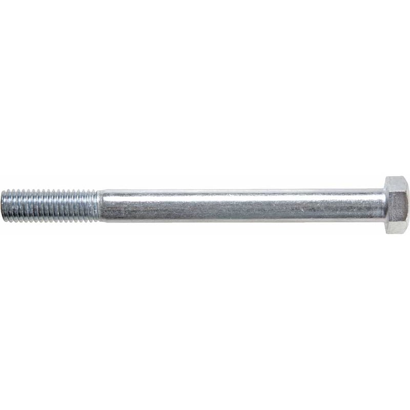 Parafuso sextavado zincado 5/8" x 7", UNC, rosca parcial