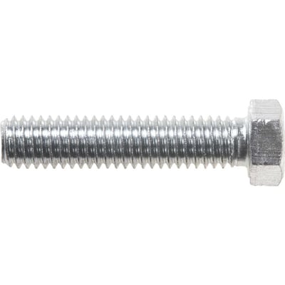 Parafuso sextavado zincado 7/16" x 2", UNC, rosca total