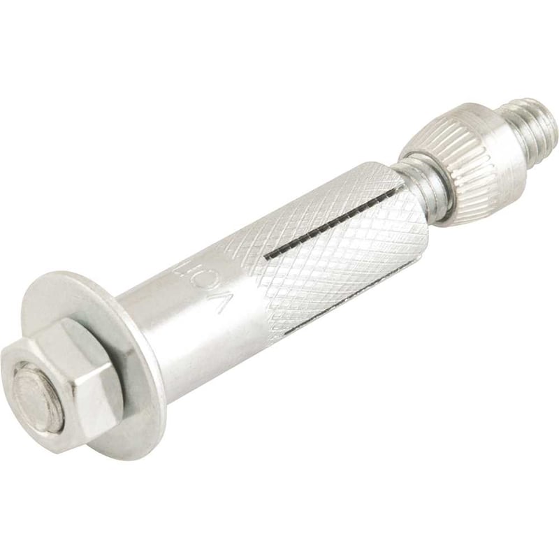 Chumbador CBV com prisioneiro, 5/16" x 75 mm
