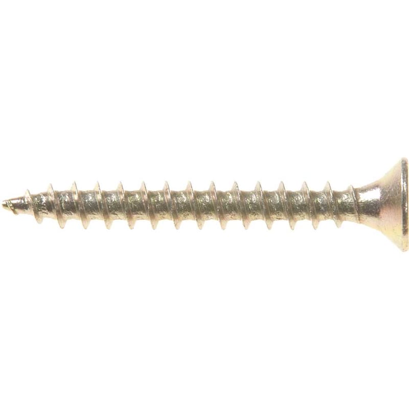 Parafuso madeira chipboard, 3,5 mm x 30,0 mm, cabeça chata, fenda cruzada/pozidrive