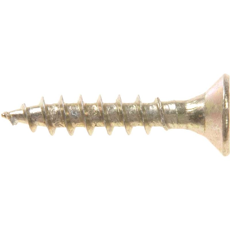 Parafuso madeira chipboard, 4,5 mm x 25,0 mm, cabeça chata, fenda cruzada/pozidrive