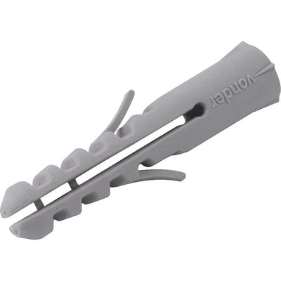 Bucha de nylon para fixação 12 mm, com 125 peças