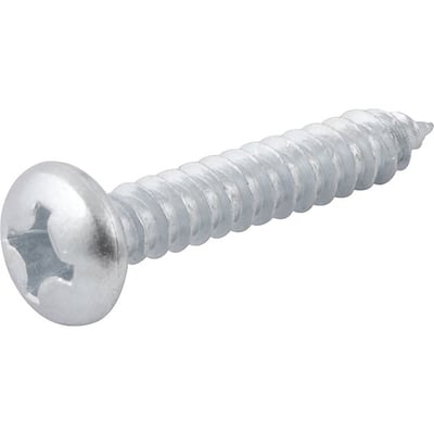 Parafuso autoatarraxante, 6,3 mm x 19,0 mm, cabeça panela, phillips