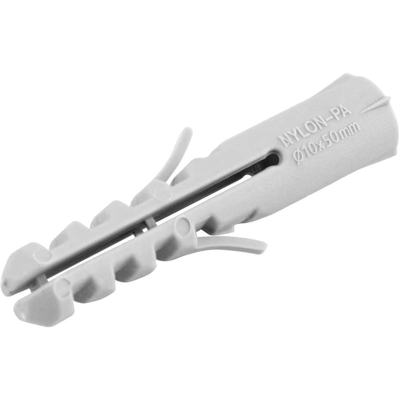 Bucha de nylon para fixação 10 mm, com 10 peças