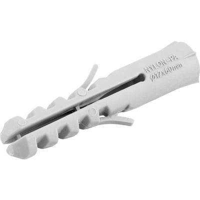 Bucha de nylon para fixação 12 mm, com 10 peças