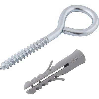 Pitão 4,2 mm x 70 mm, com bucha de nylon 8 mm, P-8