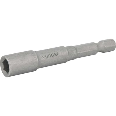 Soquete sextavado magnético 1/4"