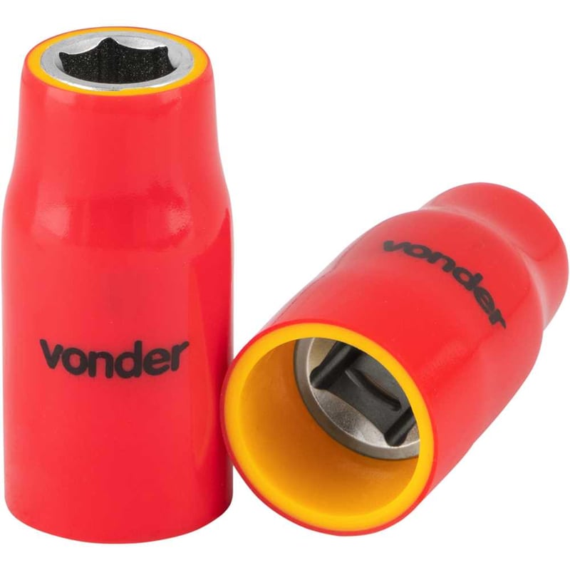 Soquete sextavado isolado, encaixe de 1/2", 10,0 mm, IEC60900