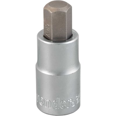 Soquete hexagonal 12 mm, encaixe de 1/2"
