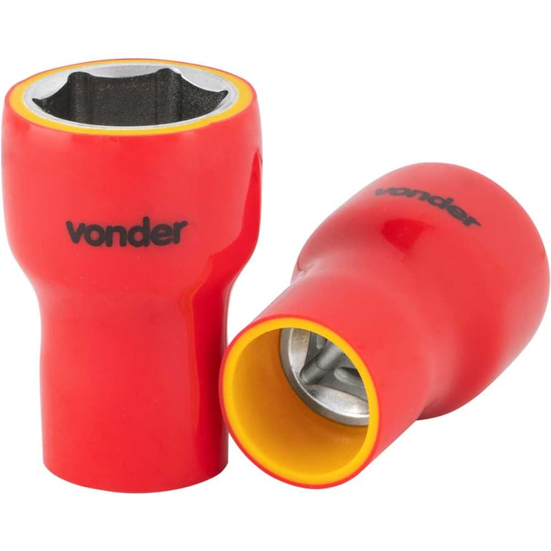 Soquete sextavado isolado, encaixe de 1/2", 22,0 mm, IEC60900
