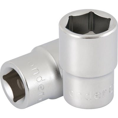 Soquete sextavado com encaixe de 1/2", 14 mm