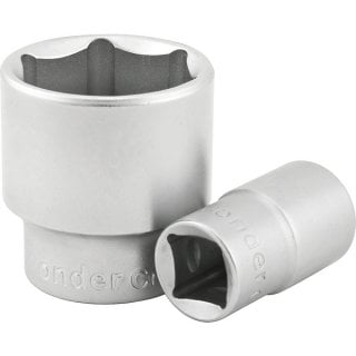 Soquete sextavado com encaixe de 1/2", 23 mm