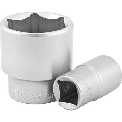 Soquete sextavado com encaixe de 1/2", 24 mm