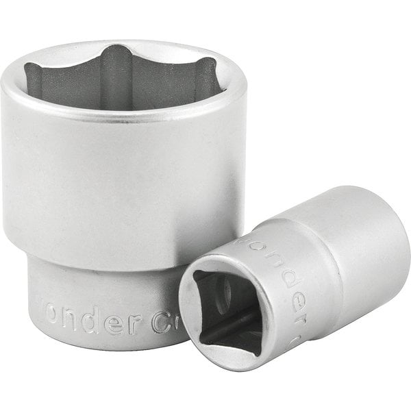 Soquete sextavado com encaixe de 1/2", 28 mm
