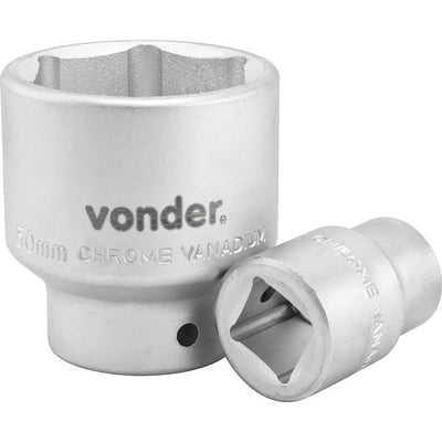 Soquete sextavado com encaixe de 3/4", 22 mm