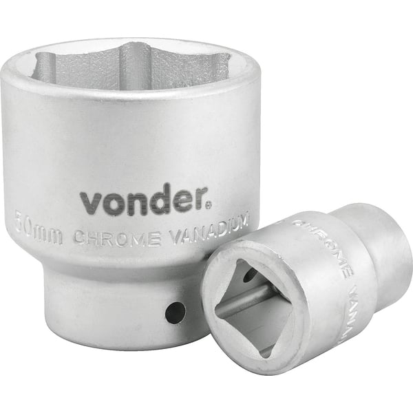 Soquete sextavado com encaixe de 3/4", 30 mm
