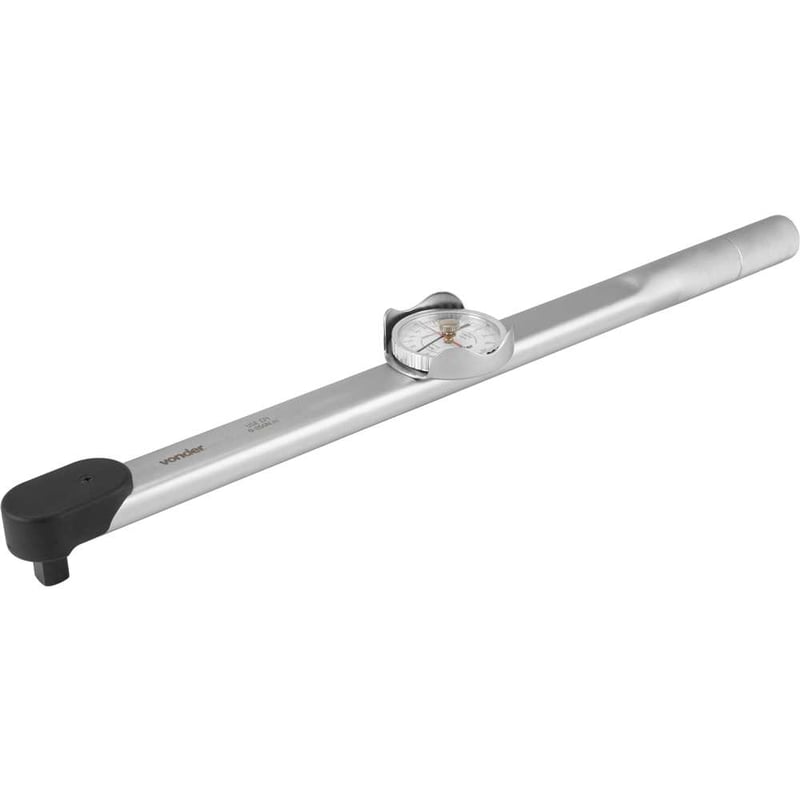 Torquímetro de relógio, encaixe de 1/2", 0 - 250 N.m