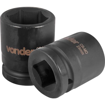 Soquete sextavado de impacto, encaixe de 3/4" x 29,0 mm