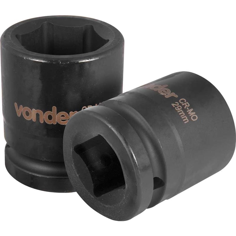 Soquete sextavado de impacto, encaixe de 3/4" x 29,0 mm