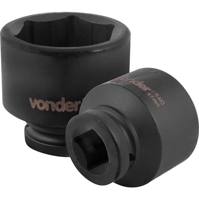Soquete sextavado de impacto, encaixe de 3/4" x 46,0 mm