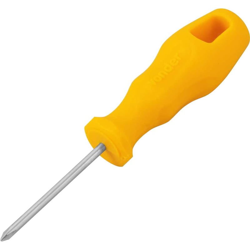 Chave phillips 1/8" x 2", aço cromo vanádio, com ponta magnetizada