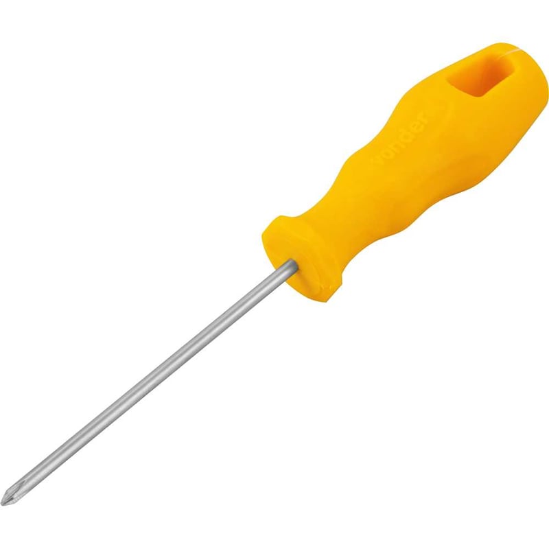 Chave phillips 1/8" x 3", aço cromo vanádio, com ponta magnetizada