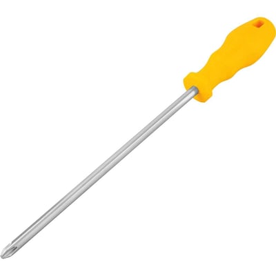 Chave phillips 3/8" x 10", aço cromo vanádio, com ponta magnetizada