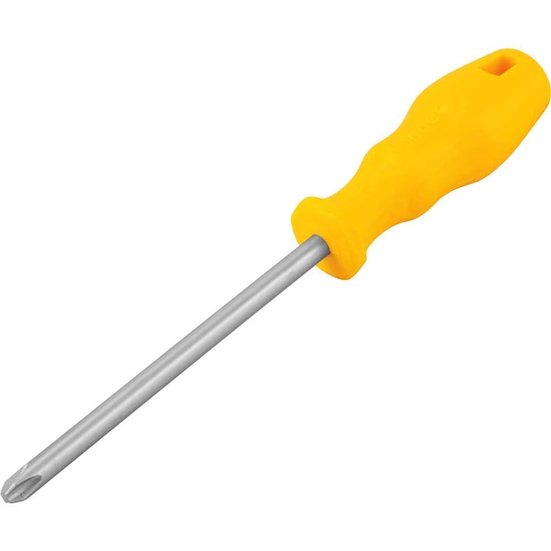 Chave phillips 3/8" x 6", aço cromo vanádio, com ponta magnetizada