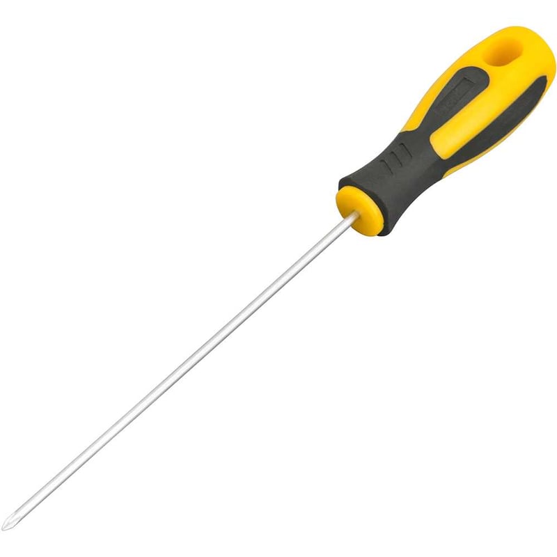 Chave phillips 1/8" x 6", aço cromo vanádio, cabo emborrachado, com ponta magnetizada VONDER PLUS