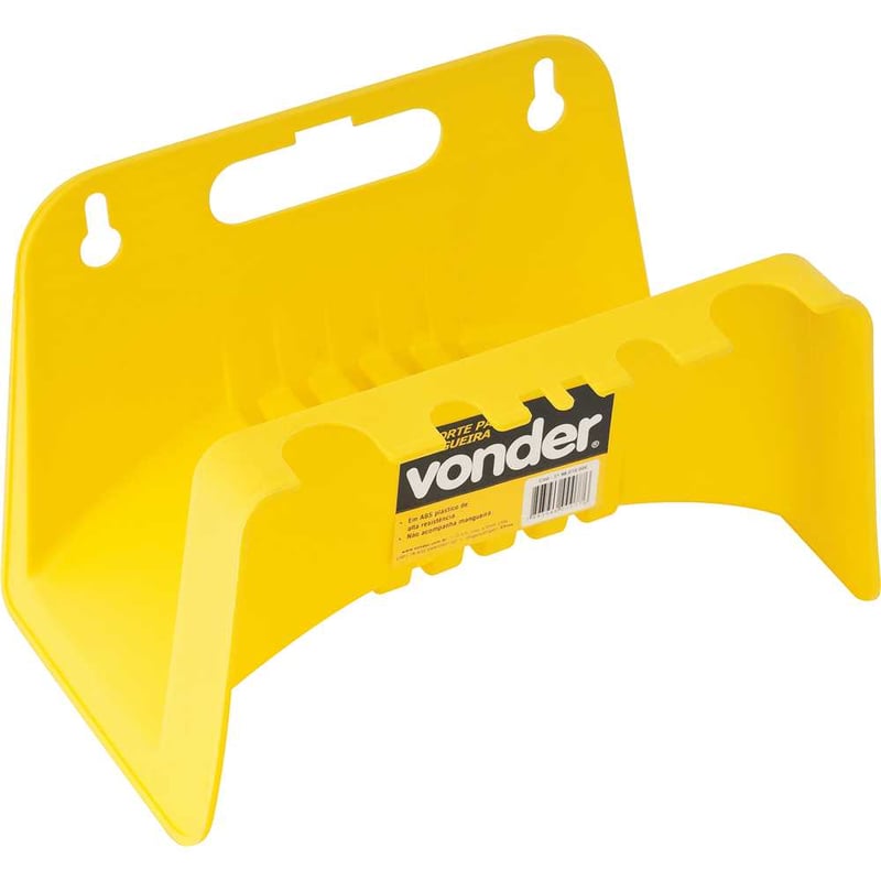Suporte para mangueira, amarelo